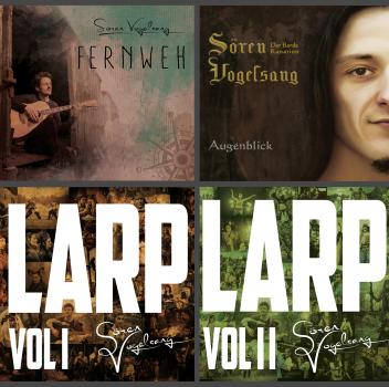 Sören Vogelsang - Bundle: Alle vier Alben (Augenblick, Fernweh, LARP Vol. I, LARP Vol. II) [MP3]