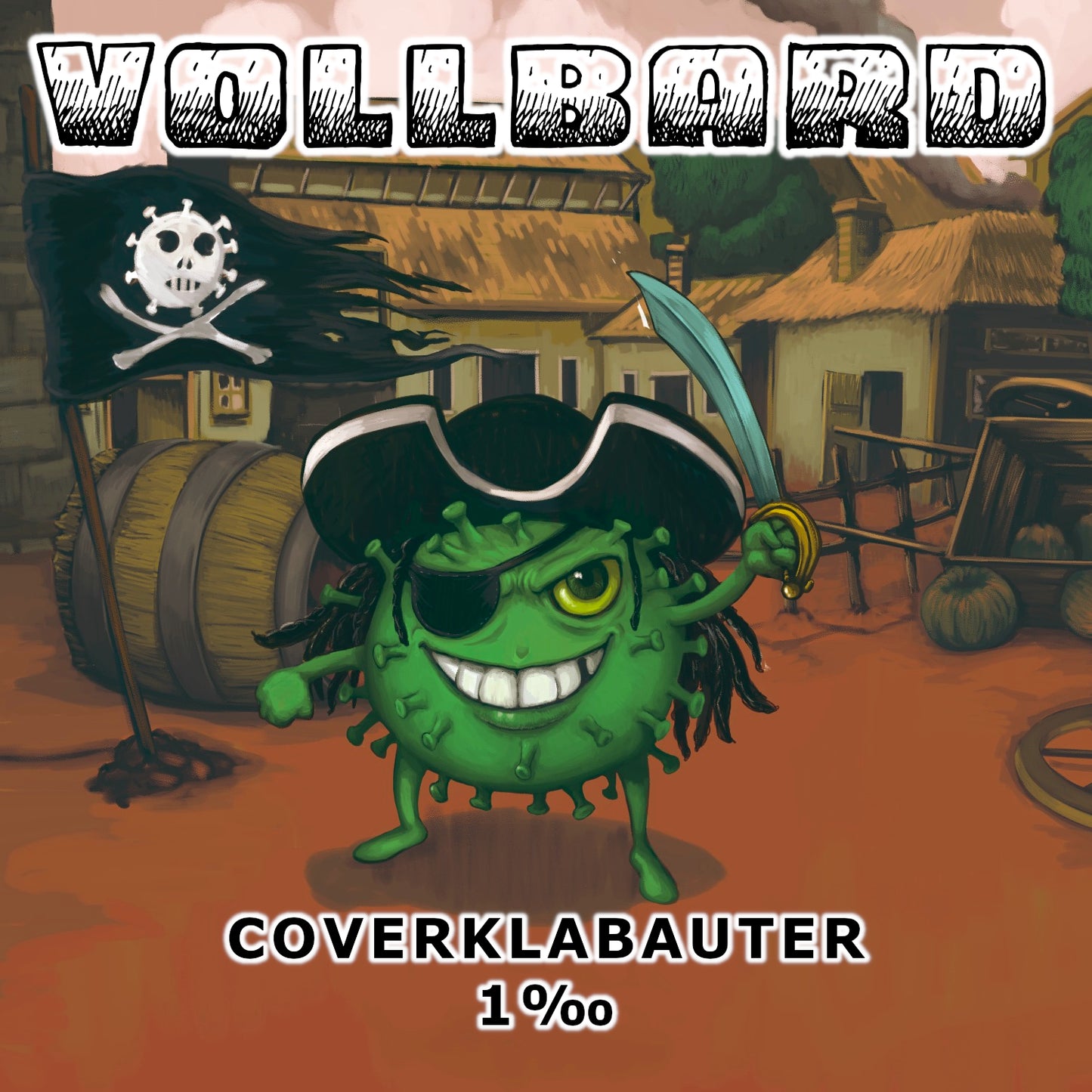 Cover Vollbard Coverklabauter