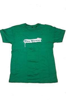 Das Niveau - T-Shirt "Das Niveau Graffitti" grün