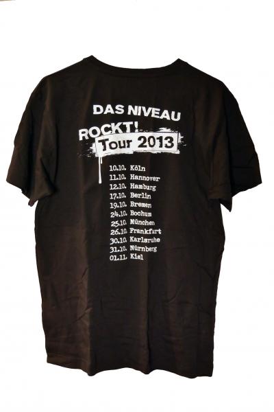 Das Niveau - T-Shirt "Das Niveau Rockt! (Tour 2013)